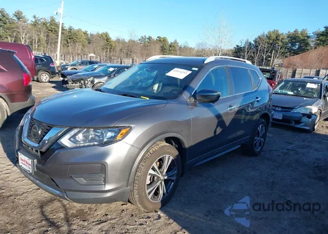 2019 Nissan Rogue Sv from USA, damaged, VIN 5N1AT2MV1KC703455